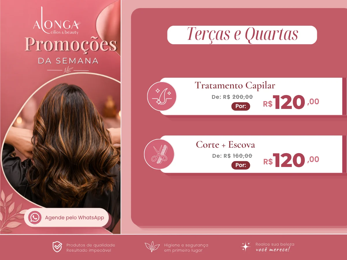 Promoção Cabelos