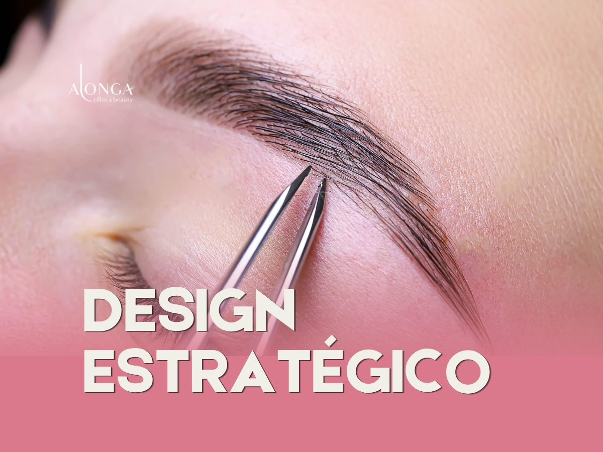 Design estratégico de sobrancelhas